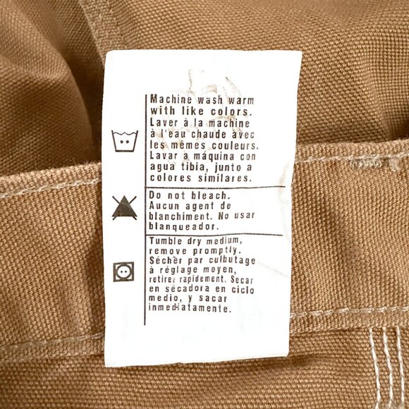 Vintage Carhartt B01-BRN Double Knee Pants 40x30 Made in USA Union Made Workwear - Picture 11 of 11